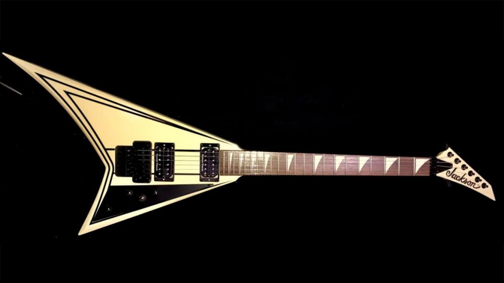Jackson RR5FR Ivory with Black Pinstripes Sold