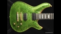Quicksilver Figured Maple & Korina Transparent Green Top