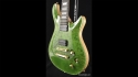 Quicksilver Figured Maple & Korina Transparent Green Top