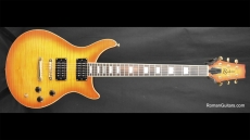 Baker B1 Flamed Maple Top Amber Sunburst