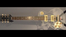 Galveston Clear Acrylic LP Style Left Handed Sold