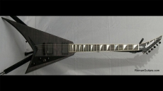 Jackson Custom Select RR1T Transparent Black with Black Bevels Sold