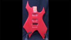 BC Rich Warlock Bolt on Body in Solid Red Sold
