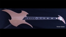 Roman Abstract Rockingbird Bass Hand Crafted Body Core