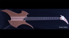 Roman Abstract Rockingbird Bass Hand Crafted Body Core