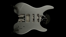 Steinberger GM Guitar Body Silver Top Newburgh USA