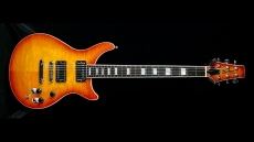 Baker B1 Quilted Maple Top Amber Sunburst 4