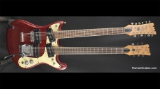 Mosrite Joe Maphis Double Neck Red Vintage 1967 Sold
