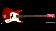 Mosrite Mark II Reissue Bass Candy Red Sold